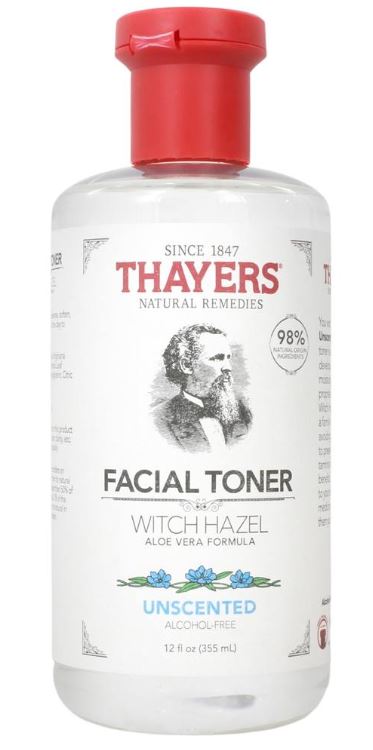 Witch Hazel with Aloe Vera Alcohol-Free Toner Unscented - 12 oz.