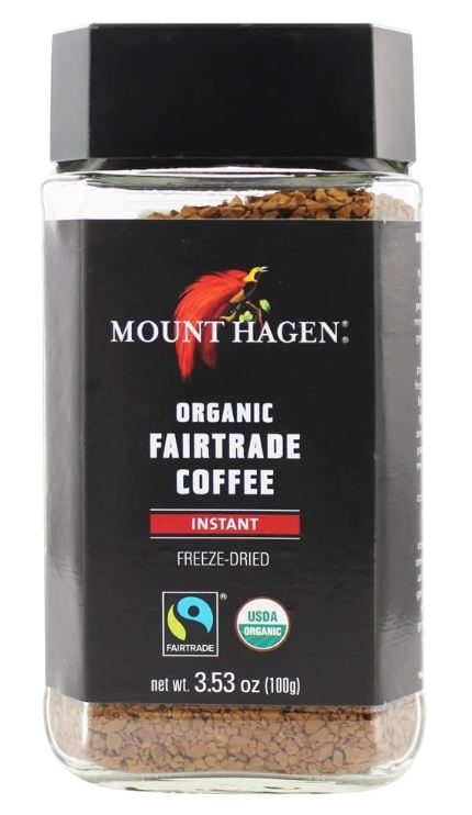 Organic Fairtrade Instant Coffee Freeze Dried - 3.53 oz.