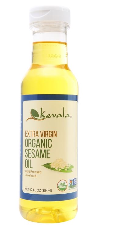 Organic Sesame Oil Extra Virgin - 12 fl. oz.