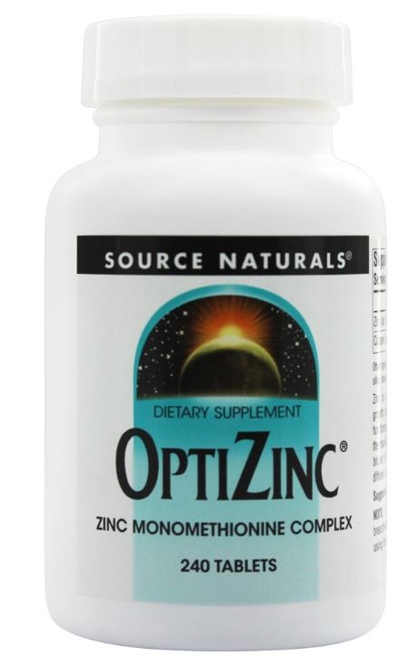 OptiZinc 30 mg. - 240 Tablets