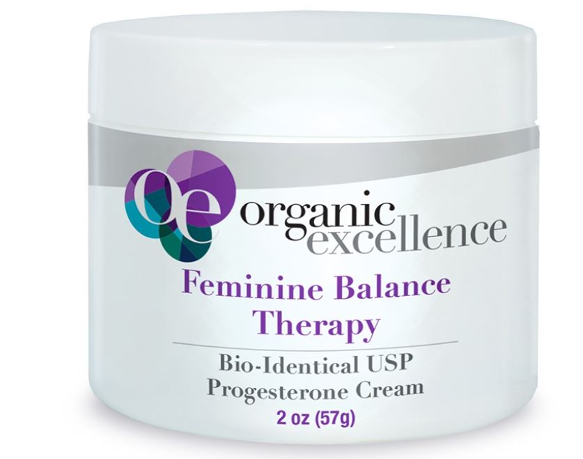 Feminine Balance Therapy Bio-Identical USP Progesterone Cream Pump - 3.3 fl. oz.