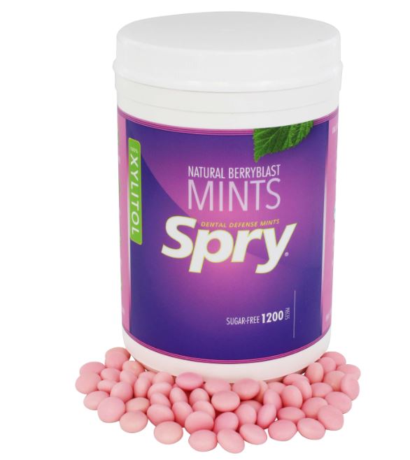 Spry Natural Mints Berry Blast - 1200 Piece(s)