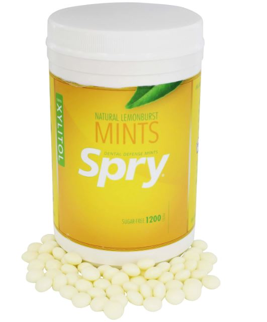 Spry Natural Mints Lemon Burst - 1200 Piece(s)