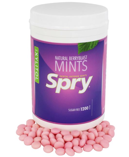 Spry Natural Mints Berry Blast - 1200 Piece(s)