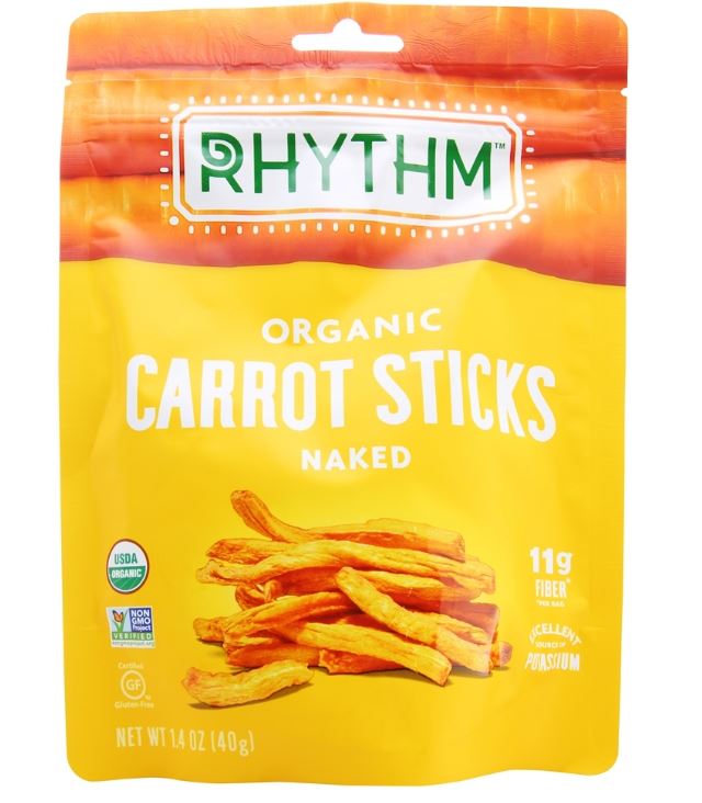 Organic Carrot Sticks Naked - 1.4 oz.