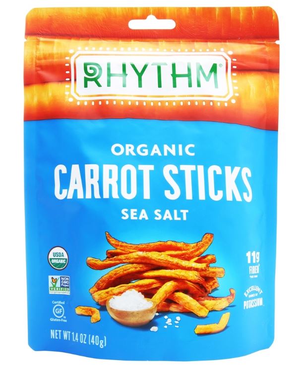 Organic Carrot Sticks Sea Salt - 1.4 oz.