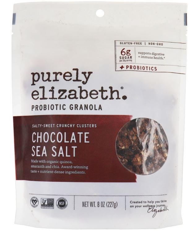 Gluten-Free Probiotic Granola Chocolate Sea Salt - 8 oz.