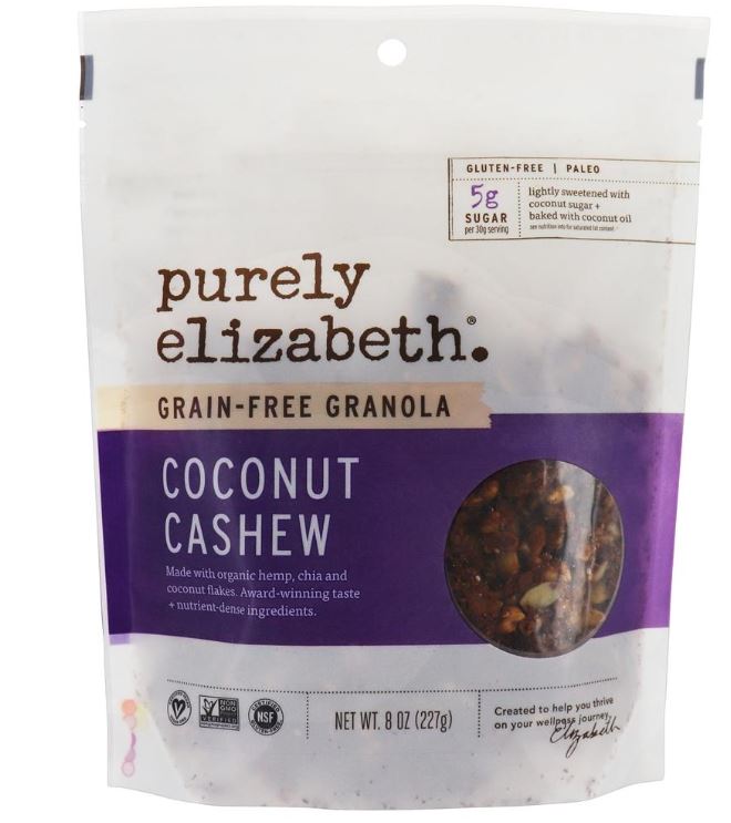 Grain Free Granola Coconut Cashew - 8 oz.