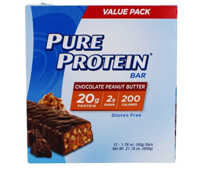 Protein Bar Value Pack Chocolate Peanut Butter - 12 Bars