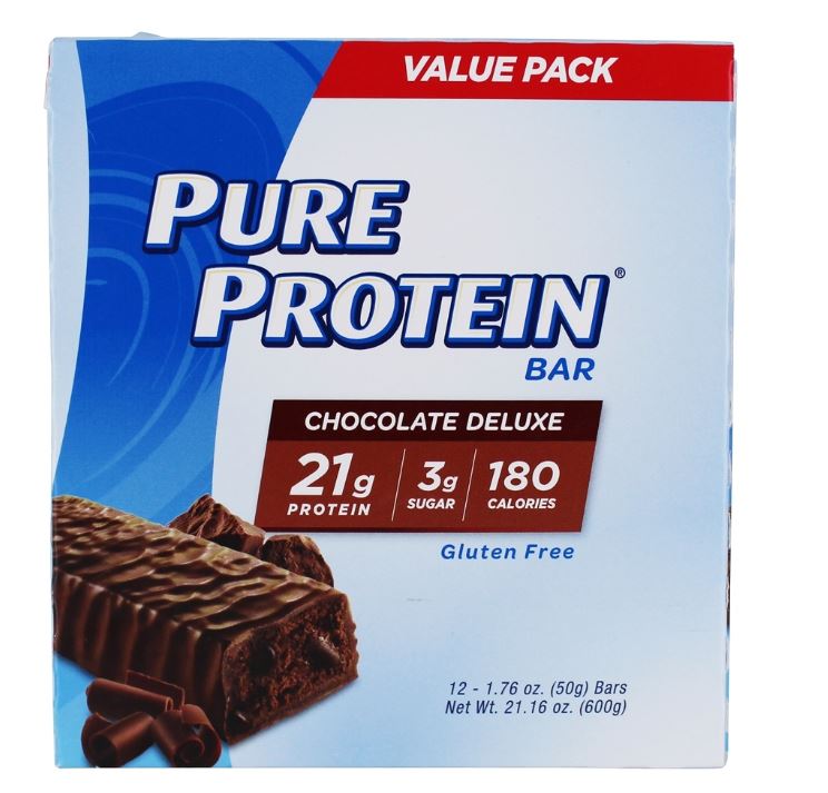 Protein Bar Value Pack Chocolate Deluxe - 12 Bars