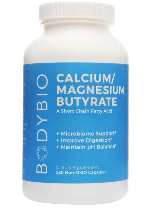 Butyrate Calcium/Magnesium - 250 Capsules