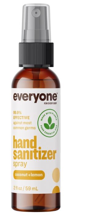 Everyone Hand Sanitizer Spray Coconut + Lemon - 2 fl. oz.