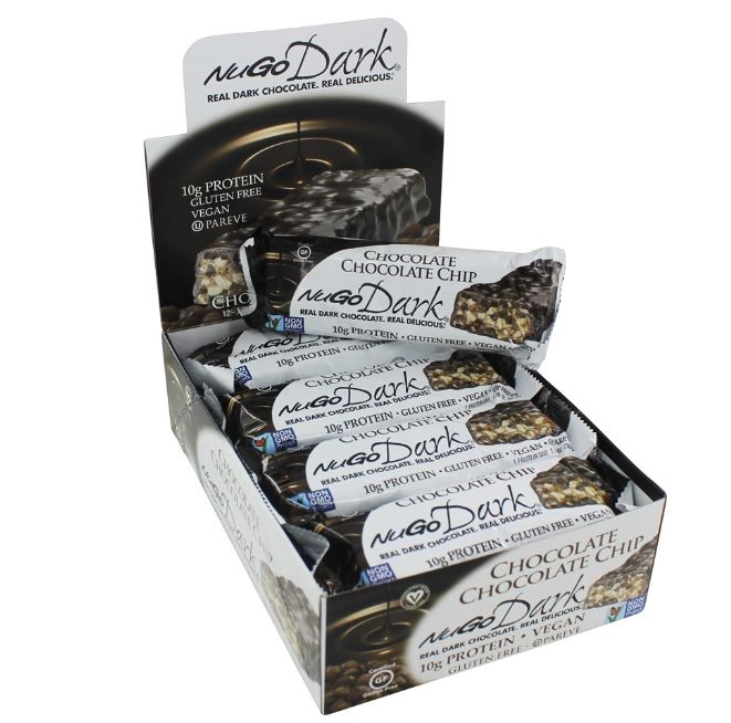 Dark Chocolate Bar Chocolate Chip - 12 Bars