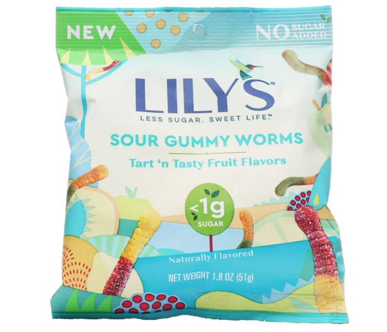 Sour Gummy Worms Tart 'n Tasty Fruit - 1.8 oz.