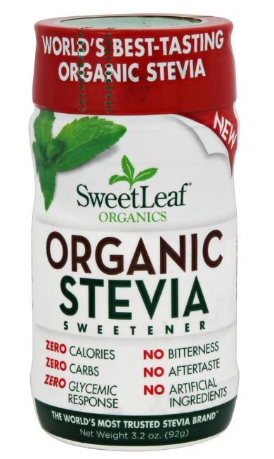 Organic Stevia Sweetener - 3.2 oz.