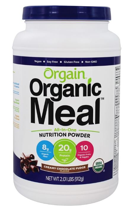 Organic Meal All-In-One Nutrition Powder Creamy Chocolate Fudge - 2.01 lbs.