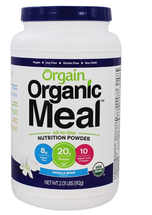 Organic Meal All-In-One Nutrition Powder Vanilla Bean - 2.01 lbs.