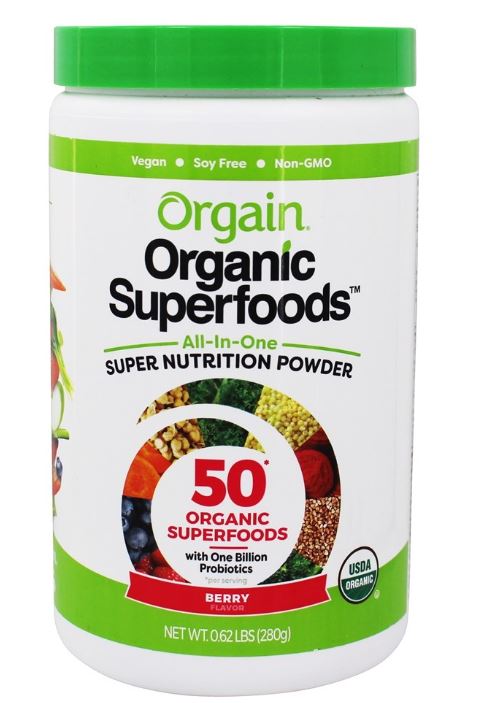 Organic Superfoods All-In-One Super Nutrition Powder Berry - 0.62 lbs.