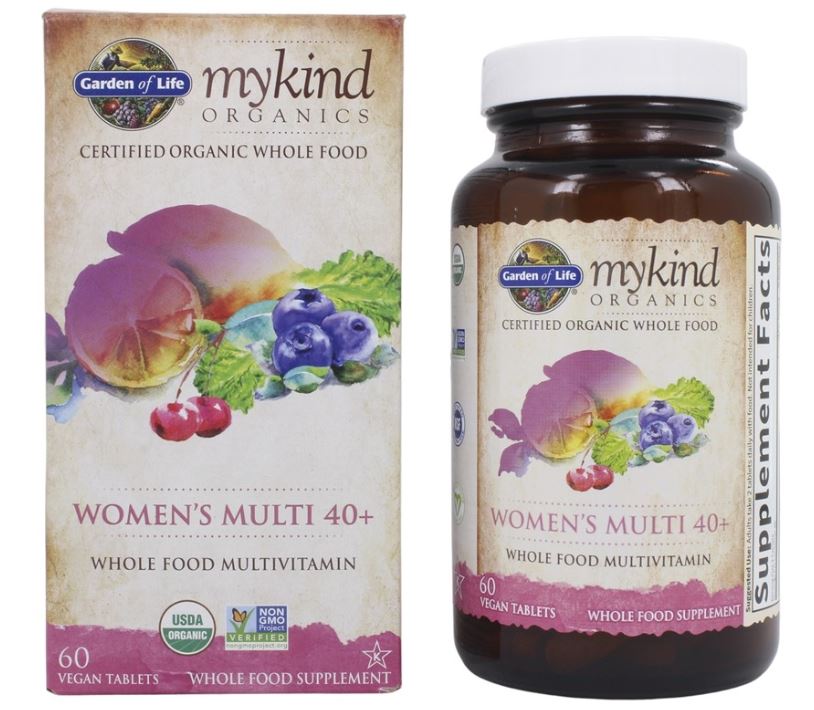 mykind Organics Women's Multi 40+ Whole Food Multivitamin - 60 Vegan Tablet(s)