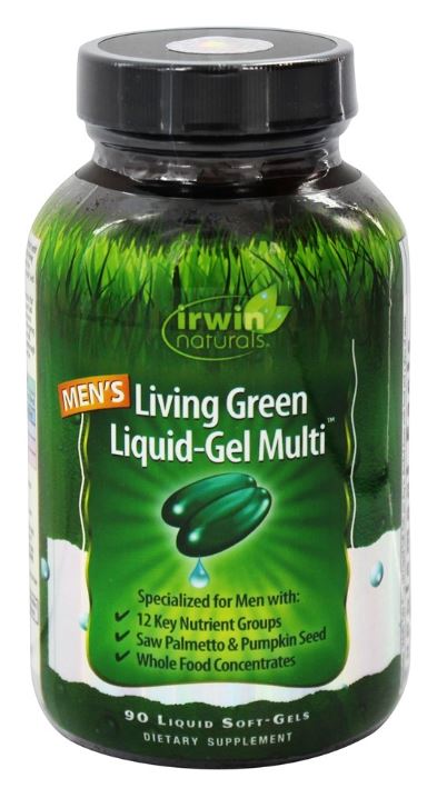 Living Green Liquid-Gel Multi For Men - 90 Softgels