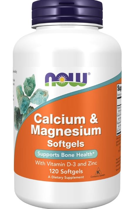 Calcium & Magnesium - 120 Softgels