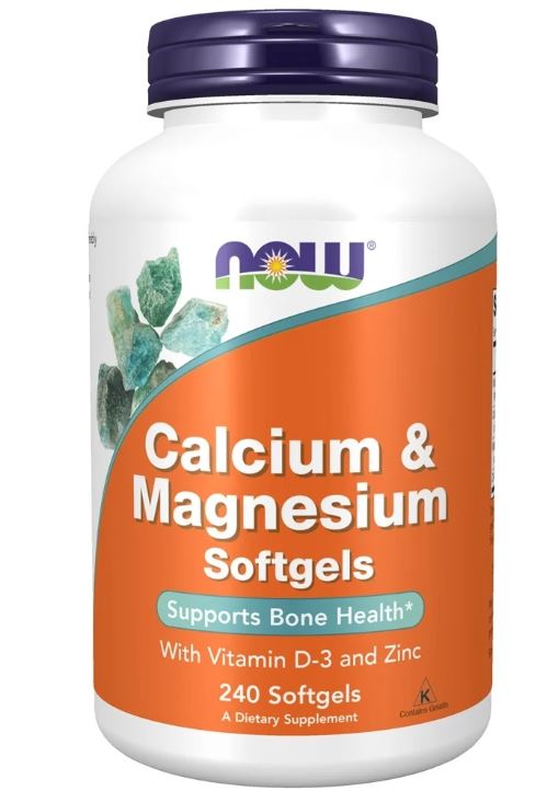 Calcium & Magnesium - 240 Softgels