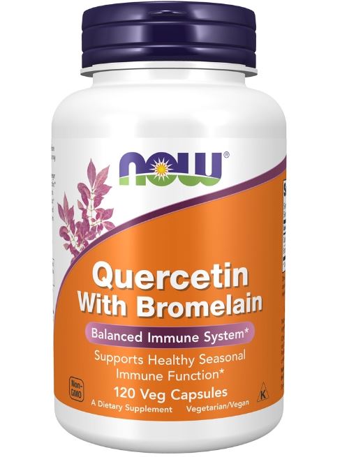 Quercetin With Bromelain - 120 Vegetable Capsule(s)