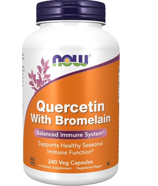 Quercetin With Bromelain - 240 Vegetable Capsule(s)