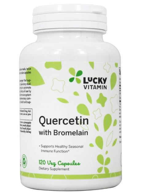 Quercetin with Bromelain - 120 Veg Capsules