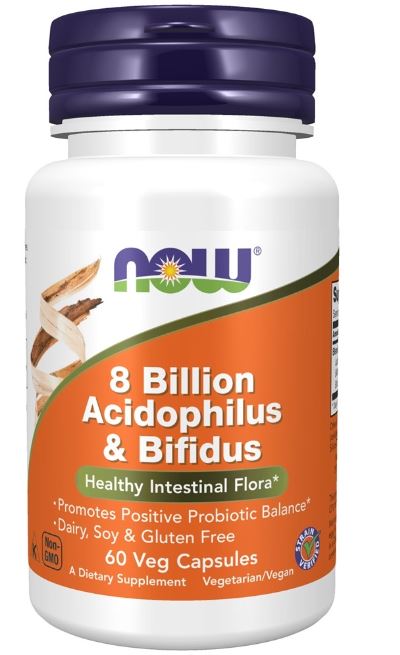 Acidophilus & Bifidus 8 Billion CFU - 60 Vegetable Capsule(s)