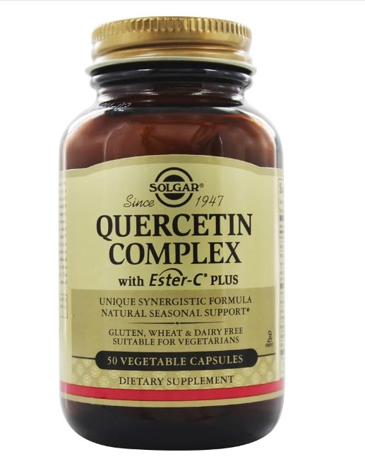 Quercetin Complex with Ester C Plus - 50 Vegetarian Capsules