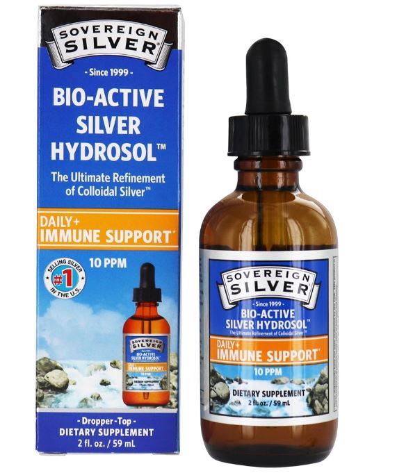 Bio-Active Silver Hydrosol Dropper 10 Ppm - 2 fl. oz.