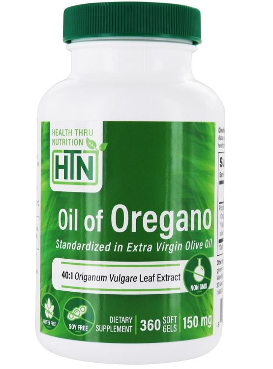 Oil of Oregano 150 mg. - 360 Softgels