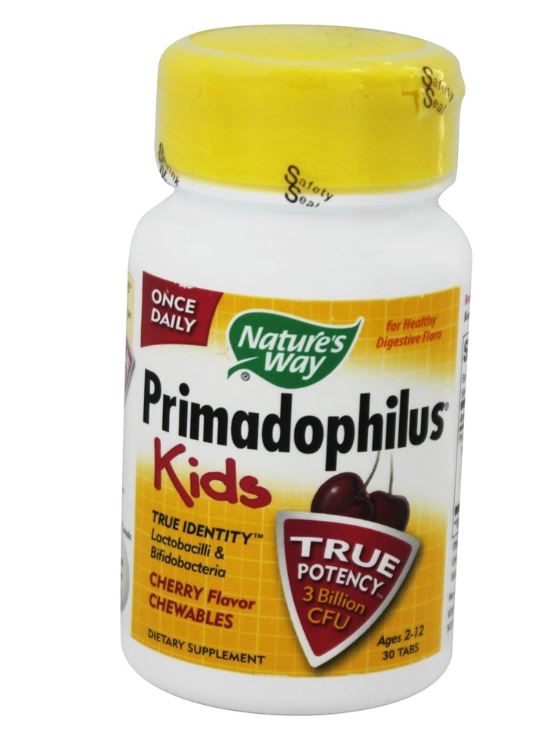 Primadophilus Kids Cherry - 30 Chewable Tablets