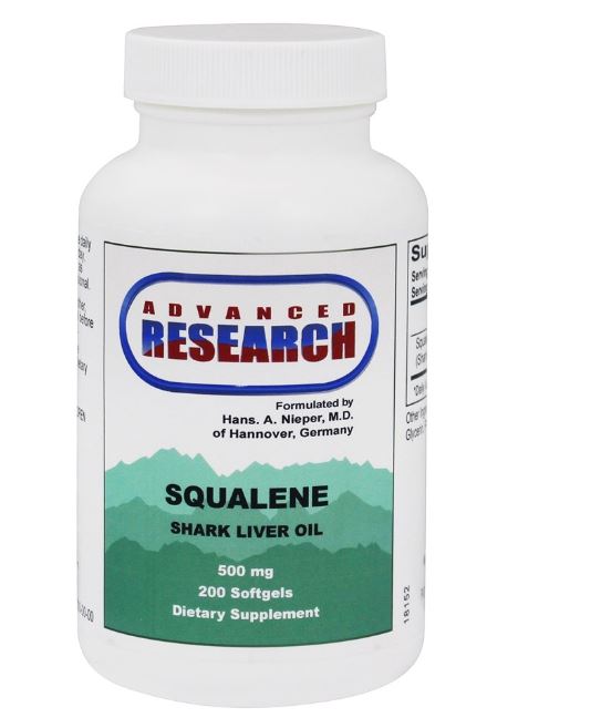 Squalene Shark Liver Oil 500 mg. - 200 Softgels