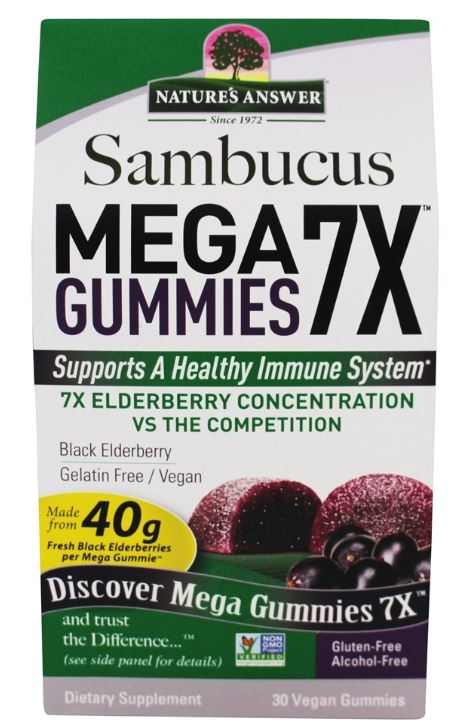 mykind Organics Elderberry Immune Formula - 120 Gummies by Garden of Life