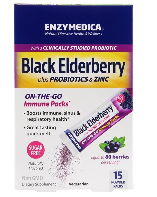 Black Elderberry On-The-Go Immune Packs - 15 Pack(s)