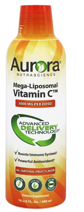 Aurora Nutrascience Mega-Liposomal Vitamin C - 16 fl. oz.