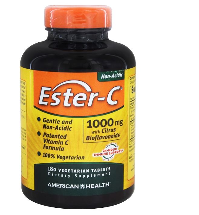 Ester-C with Citrus Bioflavonoids 1000 Mg. - 180 Vegetarian Tablets