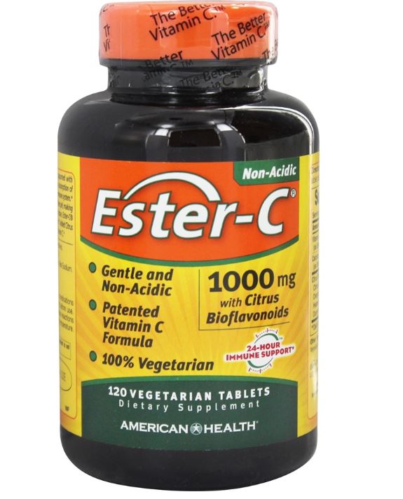 Ester-C with Citrus Bioflavonoids 1000 mg. - 120 Vegetarian Tablets