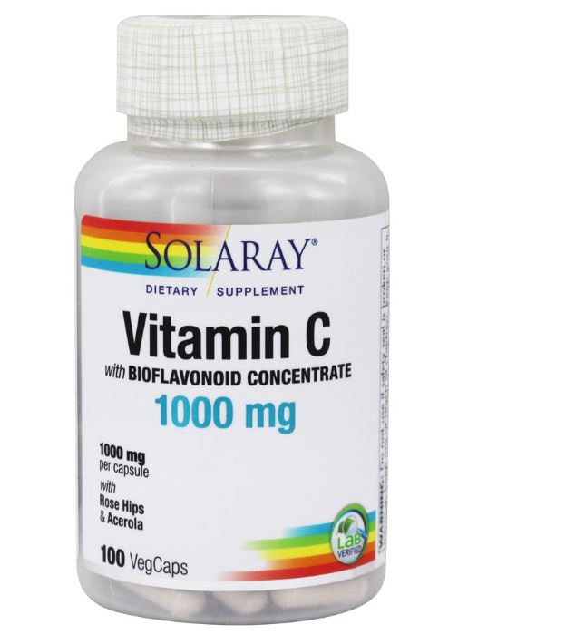 Vitamin C with Bioflavonoid Concentrate 1000 mg. - 100 Vegetable Capsule(s)