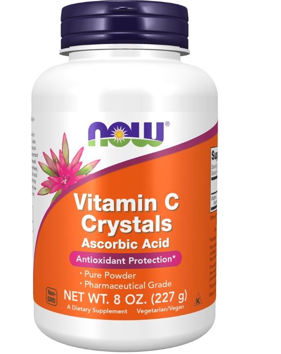 Vitamin C Crystals Powder Antioxidant Protection - 8 oz.