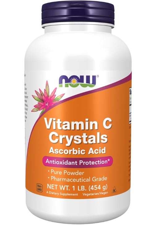 Vitamin C Crystals Ascorbic Acid Powder - 1 lb.