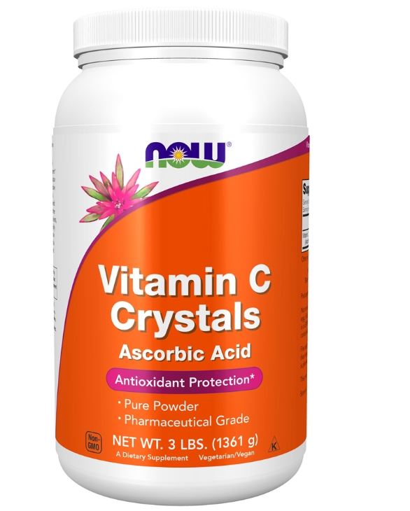 Vitamin C Crystals Ascorbic Acid Powder - 3 lbs.