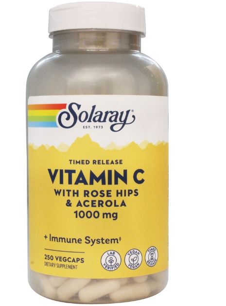 Vitamin C Timed-Release 1000 mg. - 250 Vegetarian Capsules