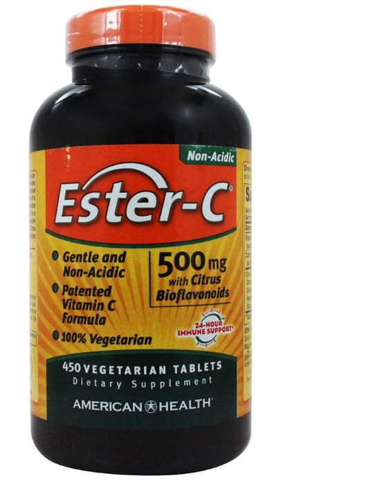 Ester-C with Citrus Bioflavonoids 500 mg. - 450 Vegetarian Tablets