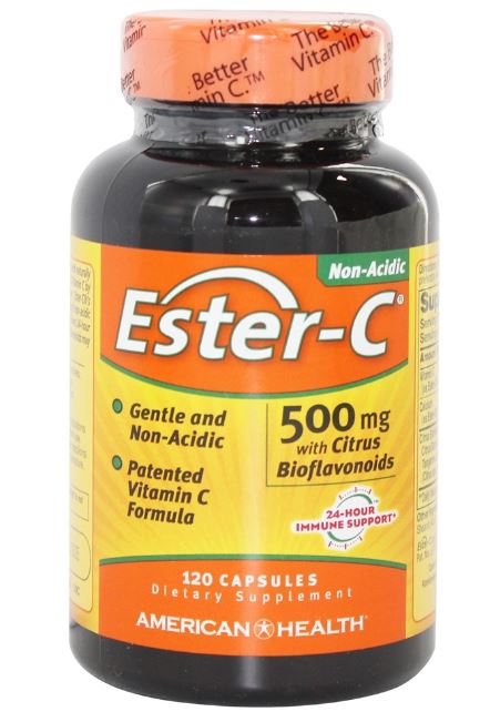 Ester-C with Citrus Bioflavonoids 500 mg. - 120 Capsules