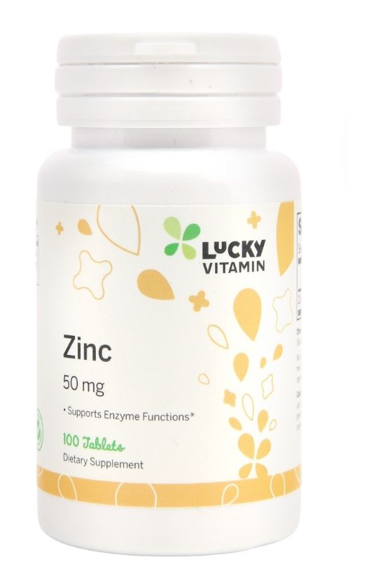 Zinc Gluconate 50 mg. - 100 Tablet(s)