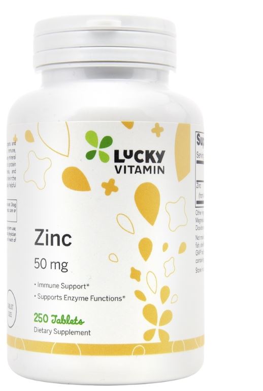 Zinc Gluconate (Value Size) 50 mg. - 250 Tablets