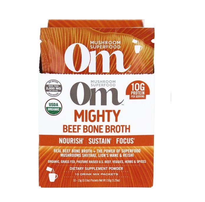 Mighty Beef Bone Broth Powder Box - 10 Packet(s)